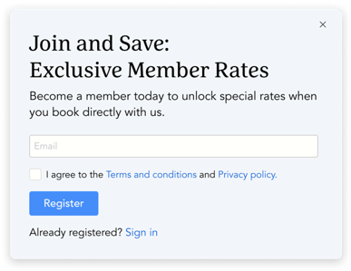 Member rates