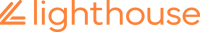 Lighthouse logo - orange